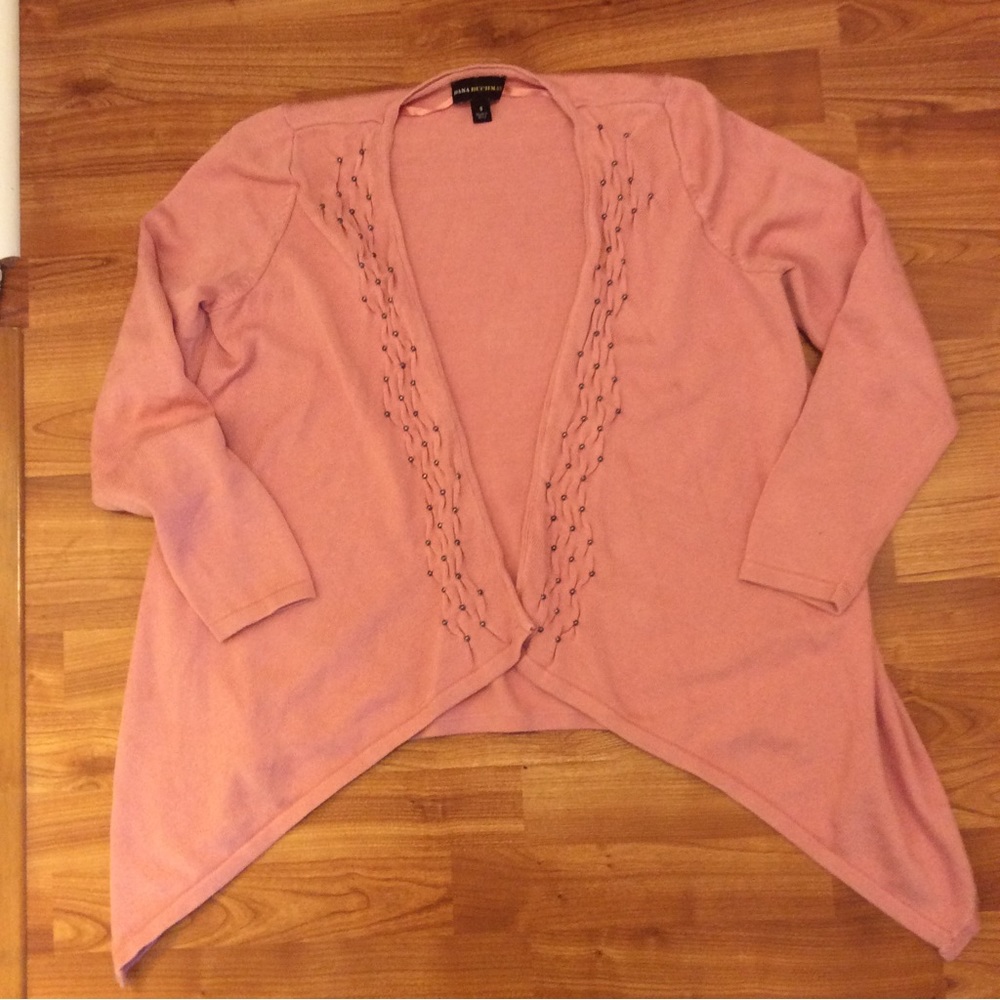 3/$20 Dana Buchman pink sweater size small
